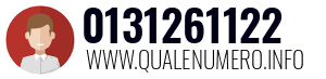 Numero di telefono 0131261122 0131261122