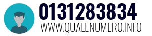 Numero di telefono 0131283834 0131283834