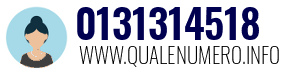 Numero di telefono 0131314518 0131314518