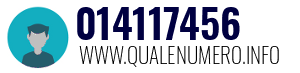 Numero di telefono 014117456 014117456
