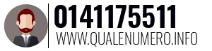 Numero di telefono 0141175511 0141175511