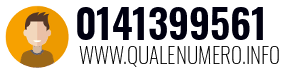 Numero di telefono 0141399561 0141399561