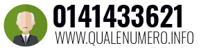 Numero di telefono 0141433621 0141433621