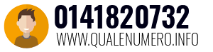 Numero di telefono 0141820732 0141820732
