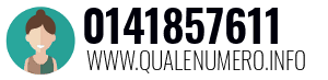 Numero di telefono 0141857611 0141857611