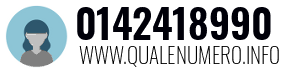 Numero di telefono 0142418990 0142418990