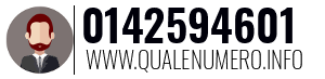 Numero di telefono 0142594601 0142594601