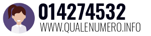 Numero di telefono 014274532 014274532