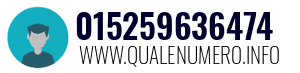 Numero di telefono 015259636474 015259636474