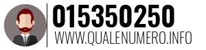 Numero di telefono 015350250 015350250