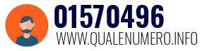 Numero di telefono 01570496 01570496