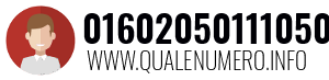 Numero di telefono 01602050111050 01602050111050