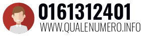 Numero di telefono 0161312401 0161312401