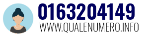 Numero di telefono 0163204149 0163204149