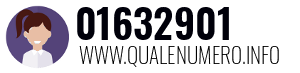 Numero di telefono 01632901 01632901