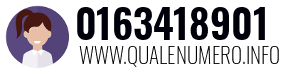 Numero di telefono 0163418901 0163418901