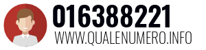 Numero di telefono 016388221 016388221