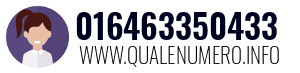 Numero di telefono 016463350433 016463350433