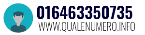 Numero di telefono 016463350735 016463350735