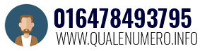 Numero di telefono 016478493795 016478493795