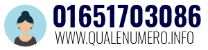 Numero di telefono 01651703086 01651703086