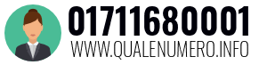 Numero di telefono 01711680001 01711680001