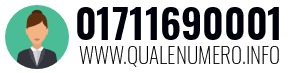 Numero di telefono 01711690001 01711690001