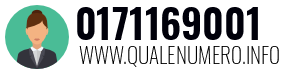 Numero di telefono 0171169001 0171169001
