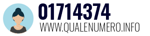 Numero di telefono 01714374 01714374