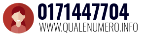 Numero di telefono 0171447704 0171447704