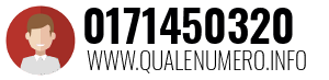 Numero di telefono 0171450320 0171450320