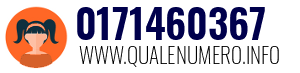 Numero di telefono 0171460367 0171460367