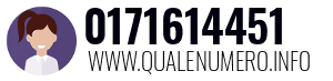 Numero di telefono 0171614451 0171614451