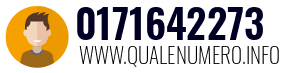 Numero di telefono 0171642273 0171642273