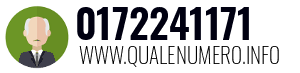 Numero di telefono 0172241171 0172241171