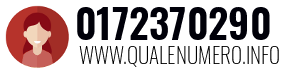 Numero di telefono 0172370290 0172370290