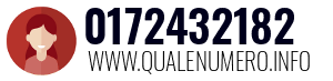 Numero di telefono 0172432182 0172432182