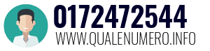 Numero di telefono 0172472544 0172472544