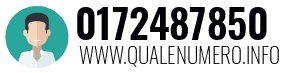 Numero di telefono 0172487850 0172487850