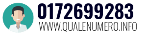 Numero di telefono 0172699283 0172699283