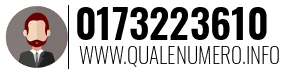 Numero di telefono 0173223610 0173223610