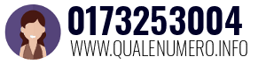 Numero di telefono 0173253004 0173253004