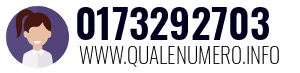 Numero di telefono 0173292703 0173292703