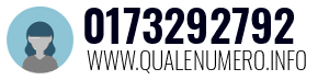 Numero di telefono 0173292792 0173292792