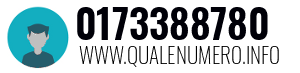 Numero di telefono 0173388780 0173388780