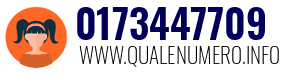 Numero di telefono 0173447709 0173447709