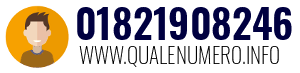 Numero di telefono 01821908246 01821908246