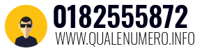 Numero di telefono 0182555872 0182555872