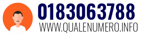 Numero di telefono 0183063788 0183063788