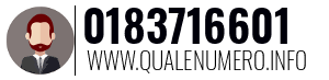 Numero di telefono 0183716601 0183716601